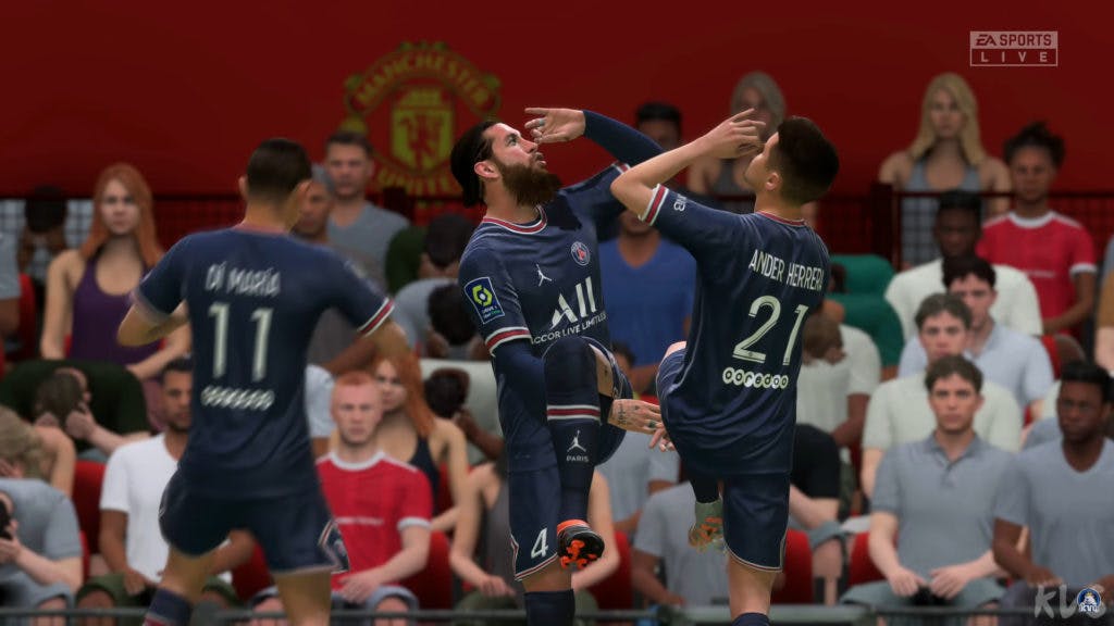 FIFA 22 PC Gameplay <br>Screencapped from <a href="https://youtu.be/XlrJ_urwp-Y" target="_blank" rel="noreferrer noopener nofollow">Throneful</a>
