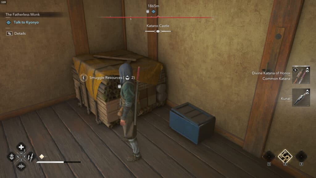 Smuggling resources. Screenshot by esports.gg