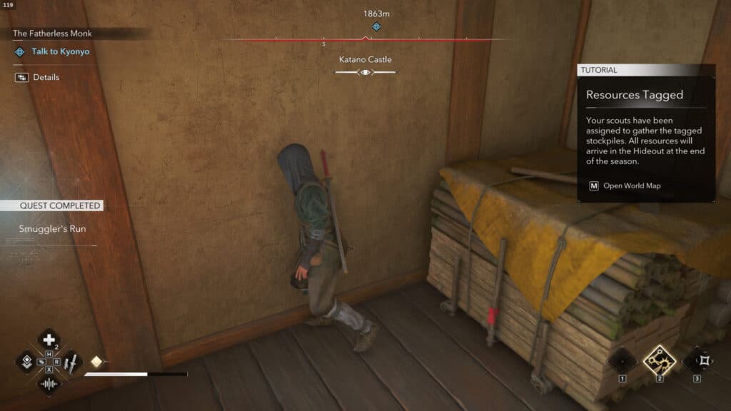 Completing Smuggler's Run. Screenshot by esports.gg