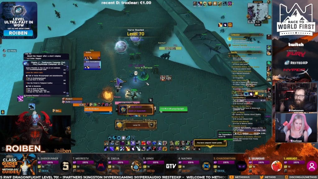 It took players just three hours to hit level 70 in WoW