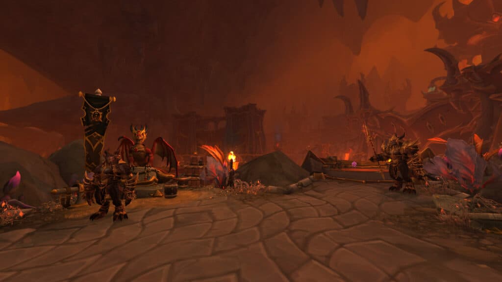 External raid environment (Image via Blizzard Entertainment)
