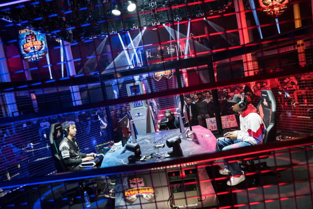 Street Fighter 6 Caged match (Image via Red Bull)