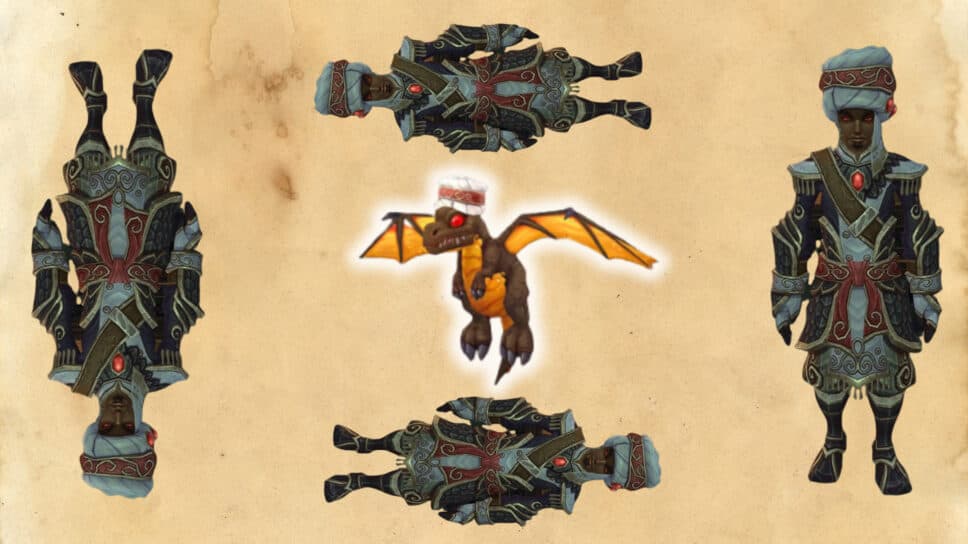 Who gave the Lil Wrathion pet this little hat? An investigation cover image