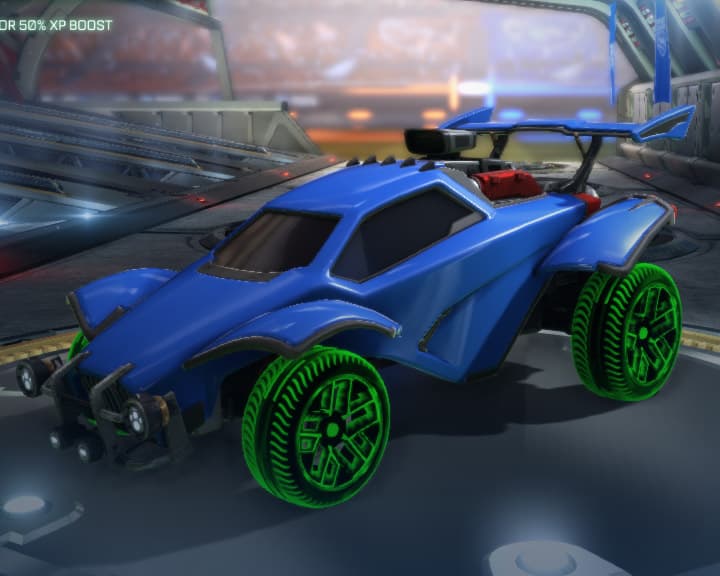 Forest Green Cargo: Inverted Wheels