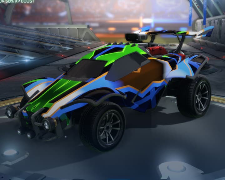 Lime Hyperplaid Animated Decal