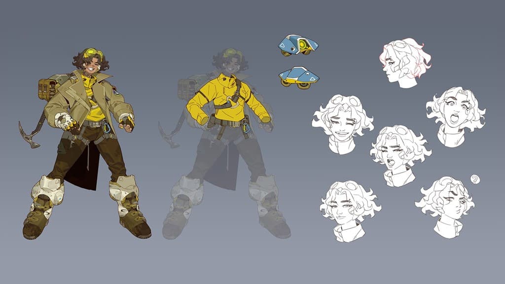 More concept art of Venture in Overwatch 2 (Image via Blizzard Entertainment)