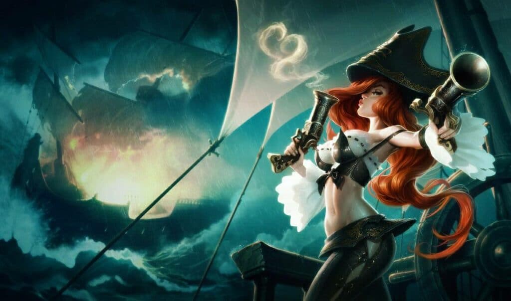 Miss Fortune (image via leagueoflegends.com)