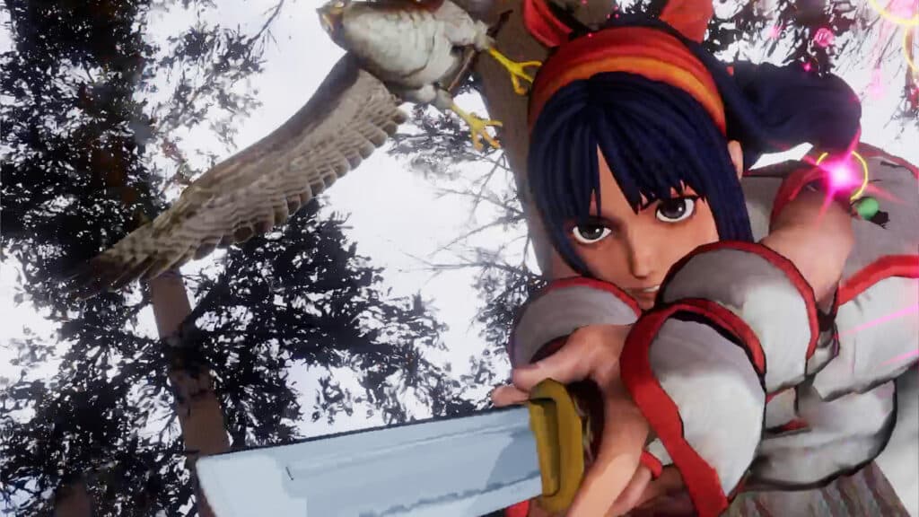 Nakoruru in Samurai Shodown (Image via SNK Corporation)