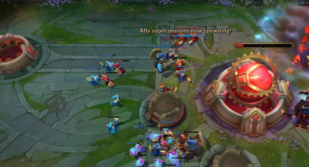 Nexus in League of Legends (Image via esports.gg)