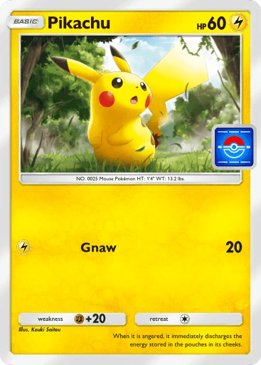 Pikachu (Image via Pokémon TCG Pocket)