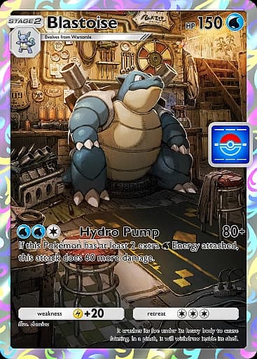 Blastoise (Image via Pokémon TCG Pocket)