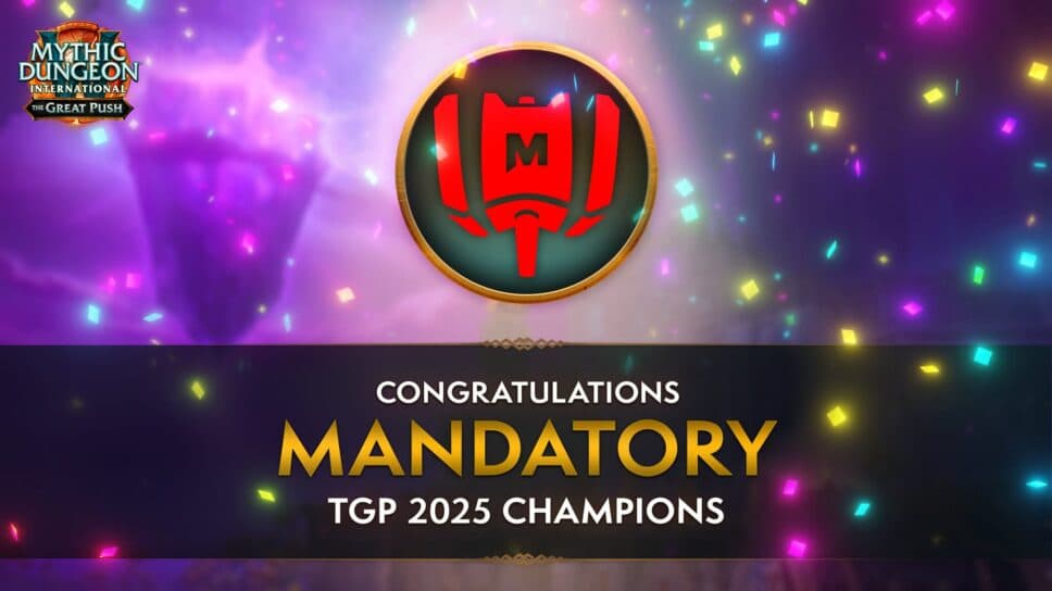 Mandatory players win WoW MDI TGP 2025: “It’s so hard to win this competition. You have to put in so much effort, so much time, so much thought.” cover image