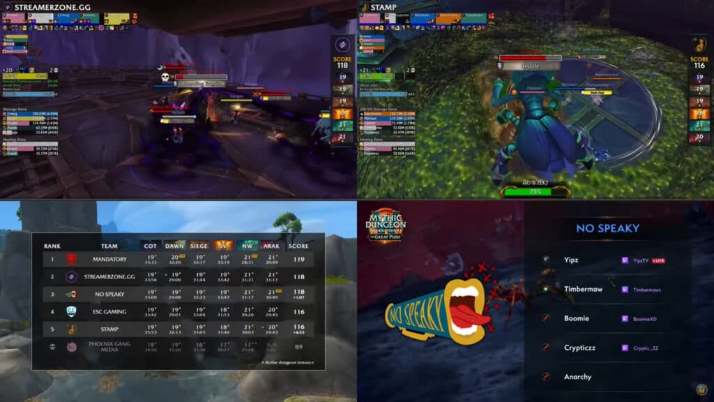 WoW MDI TGP Global Finals 2025 Day 3 (Screenshot via esports.gg)