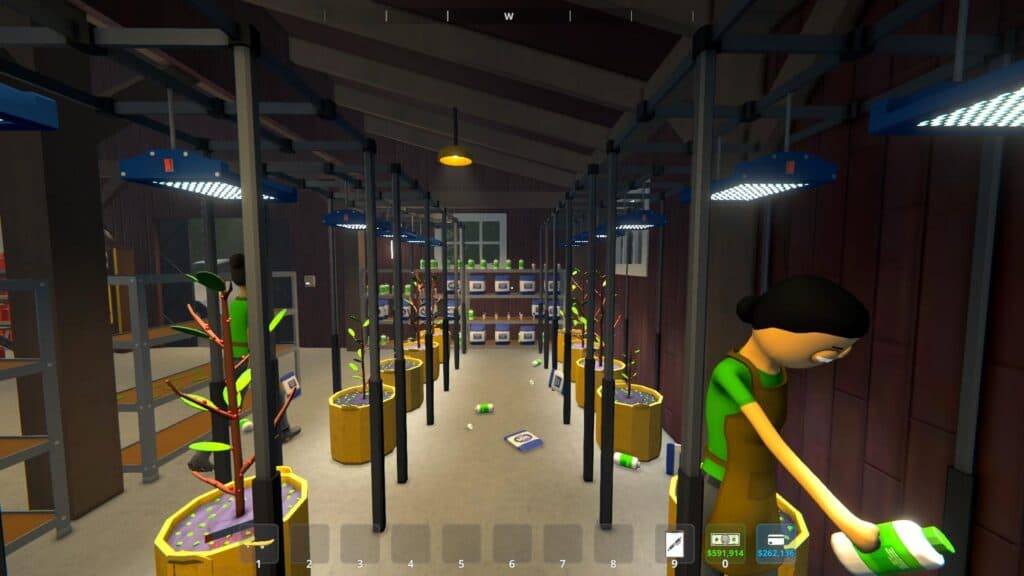 Botanists working on plants in Schedule I (Screenshot via esports.gg)