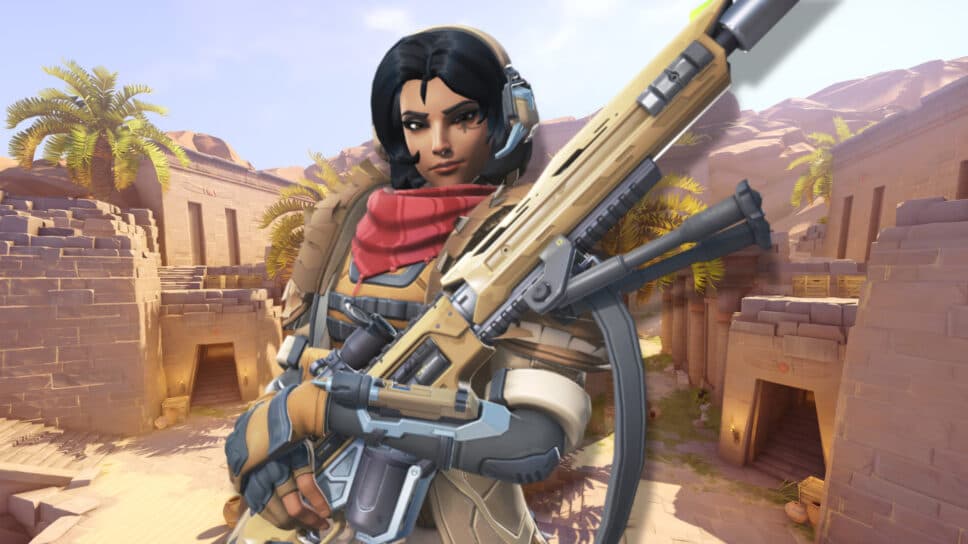 PlayStation players, suit up: This Sniper Ana legendary skin is yours to claim cover image