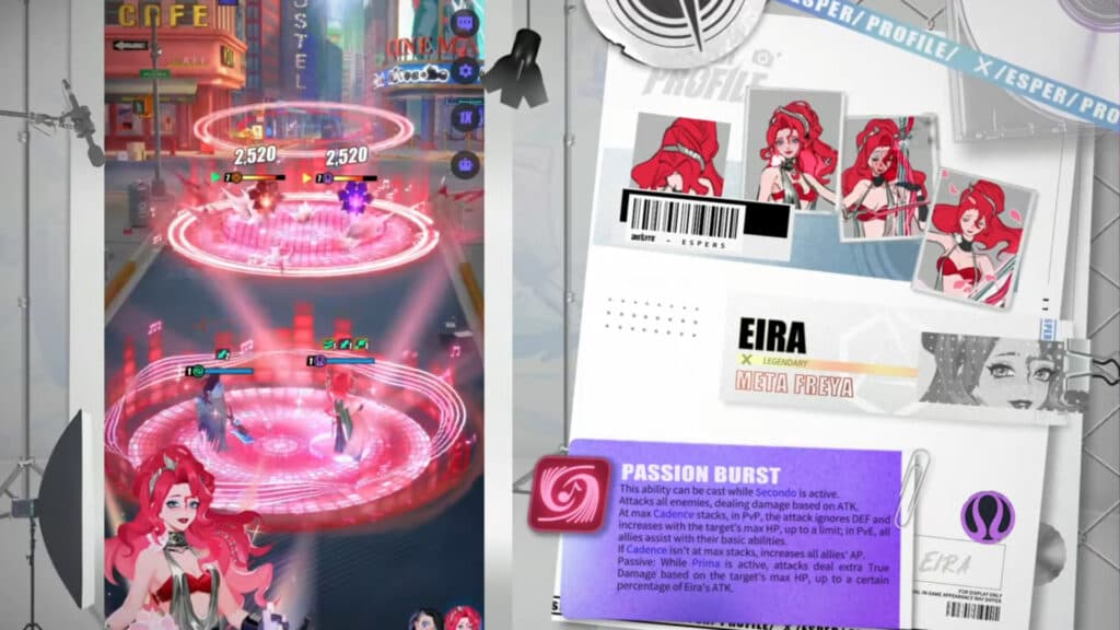 Dislyte Eira screenshot (Image via Lilith Games)