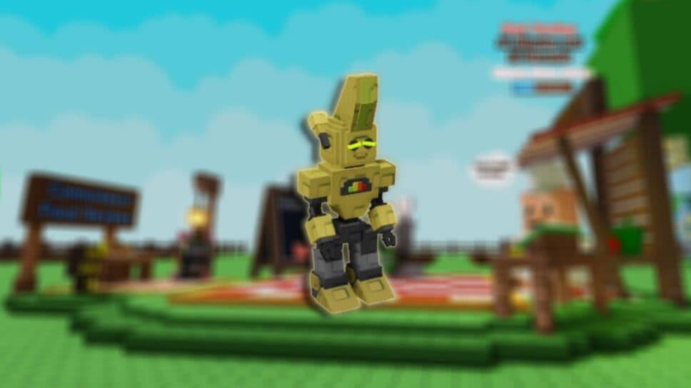 What does the Junkbot do in Grow a Garden cover image