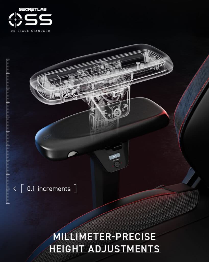 Secretlab InfinitePrecision Armrest (Image via Secretlab)