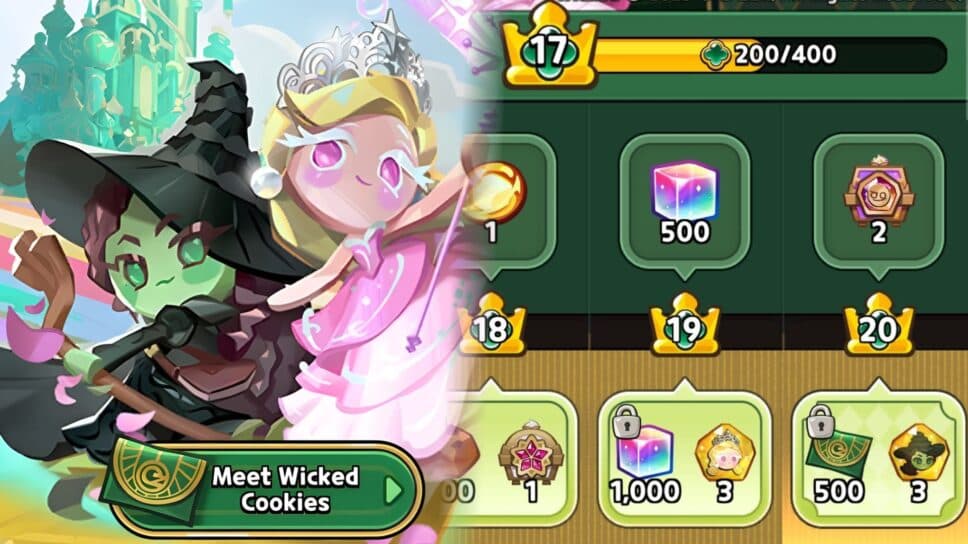 Cookie Run Kingdom x Wicked: How to get Elphaba and Glinda cover image