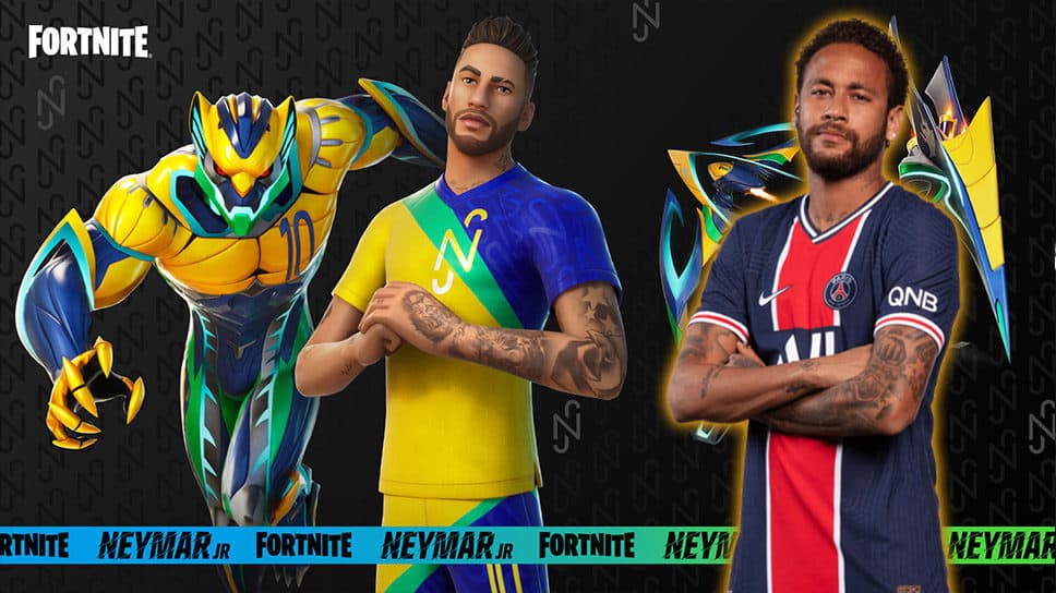 Neymar Jr, jogador mais caro do futebol do mundo, se torna o primeiro atleta jogável em Fortnite cover image