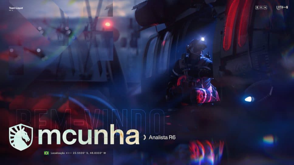 Team Liquid reforça comissão técnica de Rainbow Six com a contratação de mcunha cover image