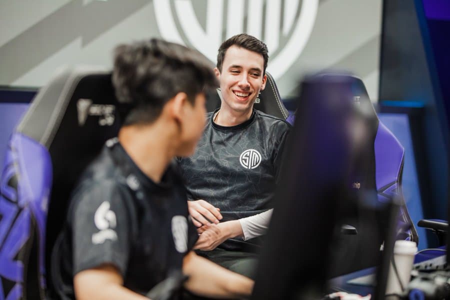 PowerofEvil during the 2021 season with TSM. Image via espat.ai