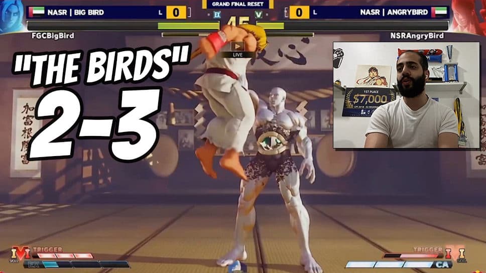 “The Birds” clash in epic 5-round thriller in Capcom Pro Tour 2021 Middle East cover image