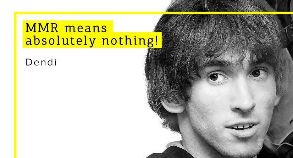 TI winner Dendi knows the truth