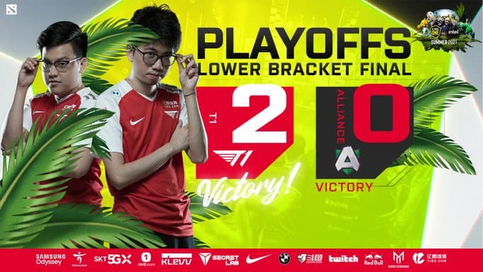 T1 crush Alliance 2-0 to advance to the ESL One Summer 2021 Grand Finals cover image