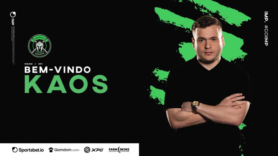 CS:GO: Imperial anuncia Horvy; Kaos é o novo Coach cover image