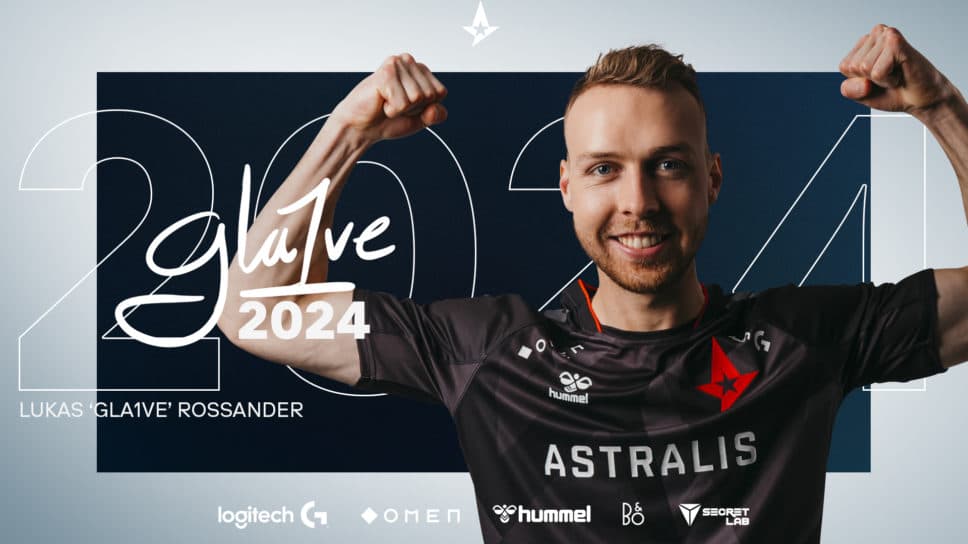 Gla1ve verpflichtet sich Astralis für weitere drei Jahre bis 2024 cover image