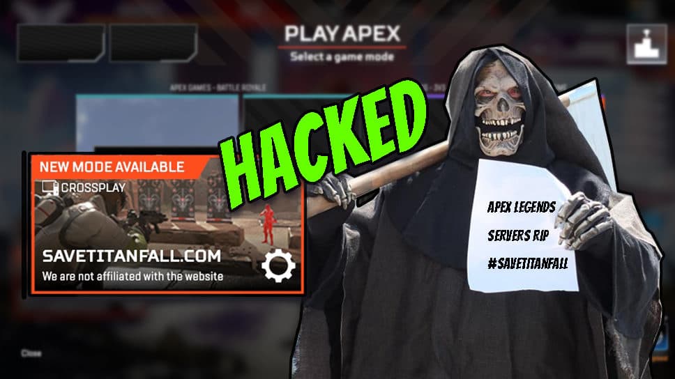 Hackers take down official Apex Legends servers on PC and Console in a bid to #SaveTitanFall cover image