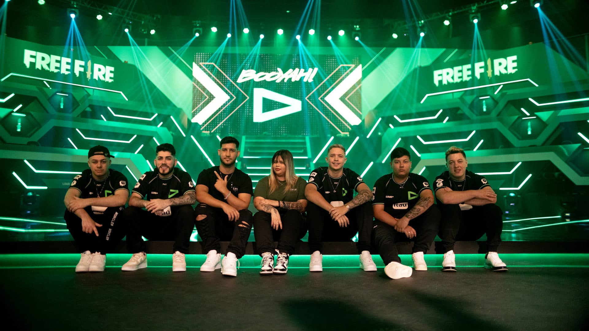 LOUD na LBFF 6 -  <em><strong><a href="https://www.flickr.com/photos/garenafreefire/albums/with/72157719750072672" target="_blank" rel="noreferrer noopener nofollow">Imagem: Bruno Alvares &amp; Jéssica Liar / Garena</a></strong></em>