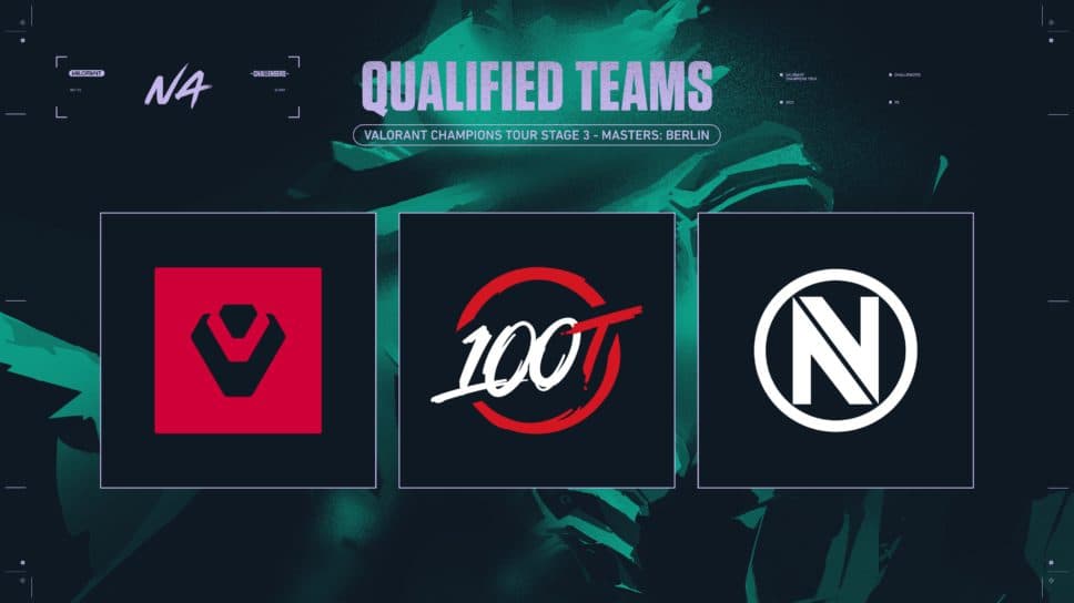 VCT Stage 3 Finals: Sentinels, 100T, Envy to represent NA in Berlin cover image