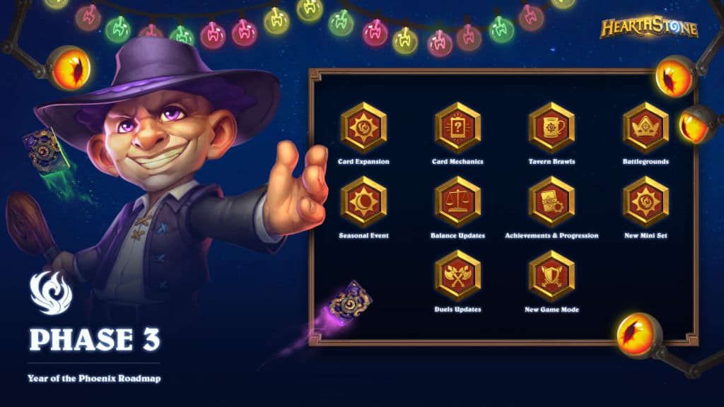 Phase 3 of Hearthstone's Year of the Phoenix (2020) Roadmap - by Blizzard