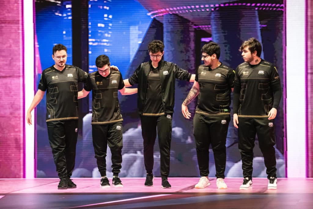INTZ na Fase de Entrada do Worlds 2020 - Foto: Yicun Liu/Riot Games