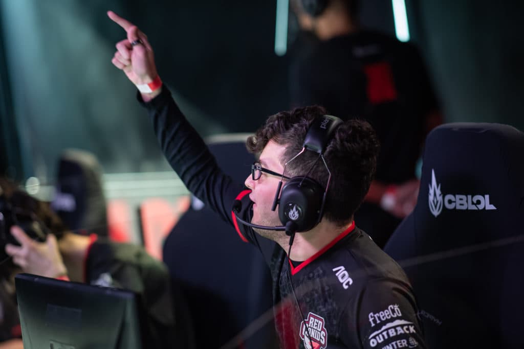 Grevthar, mid laner da Red Canids - Foto: Bruno Alvares/Riot Games