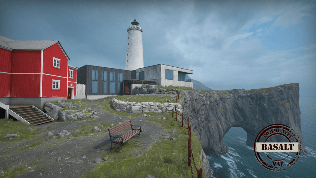 Basalt was one of the maps added in the update. (Image via Valve)