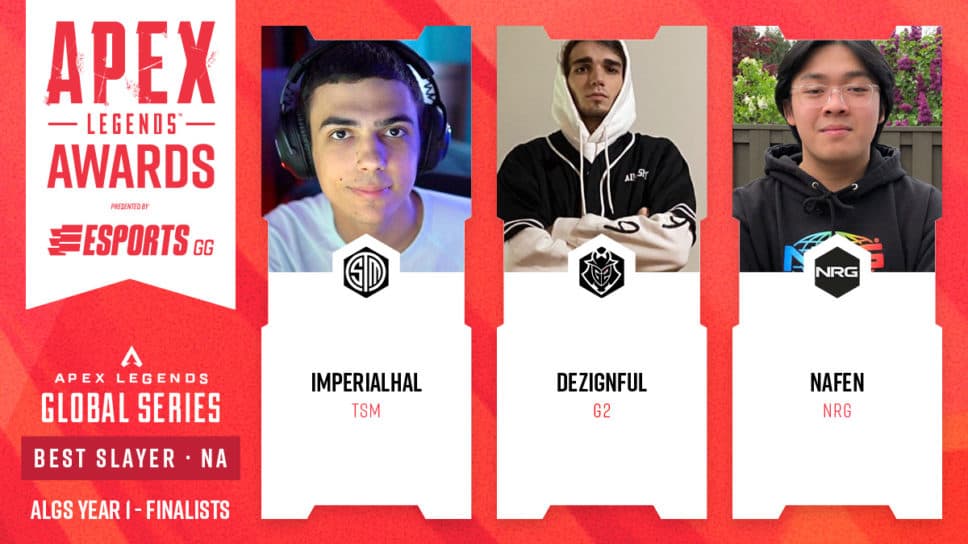 Apex Legends Awards: The 3 Finalists for Best Slayer in North America cover image