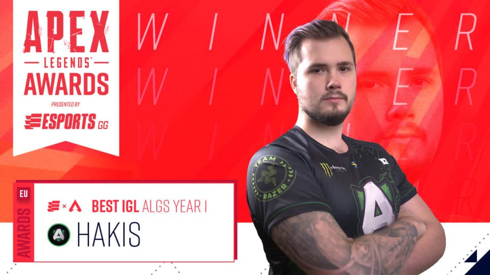 Apex Legends Awards: Alliance’s Hakis wins Best IGL EMEA Award cover image
