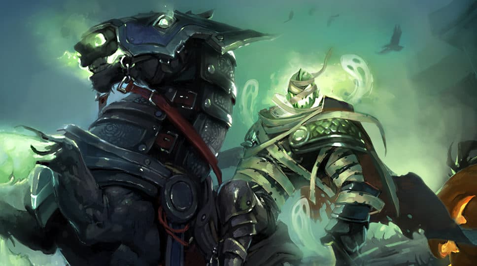 Hearthstone 21.4.4 Patch: Battlegrounds Balance, New Diablo Hero, and free Hallow’s End goodies cover image