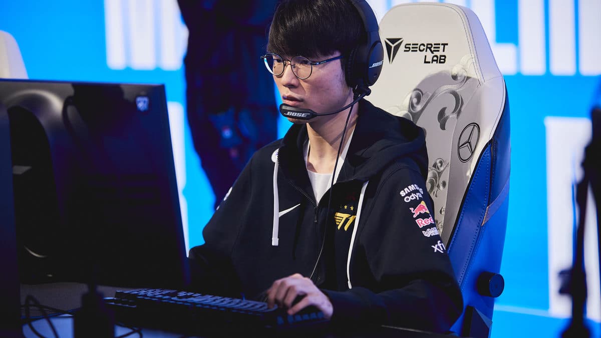 Faker da T1 - Foto: Lance Skundrich/Riot Games