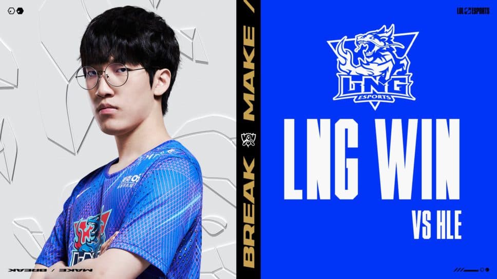 LNG Esports besiegt Hanwha Life zum Auftakt der Worlds 2021 cover image