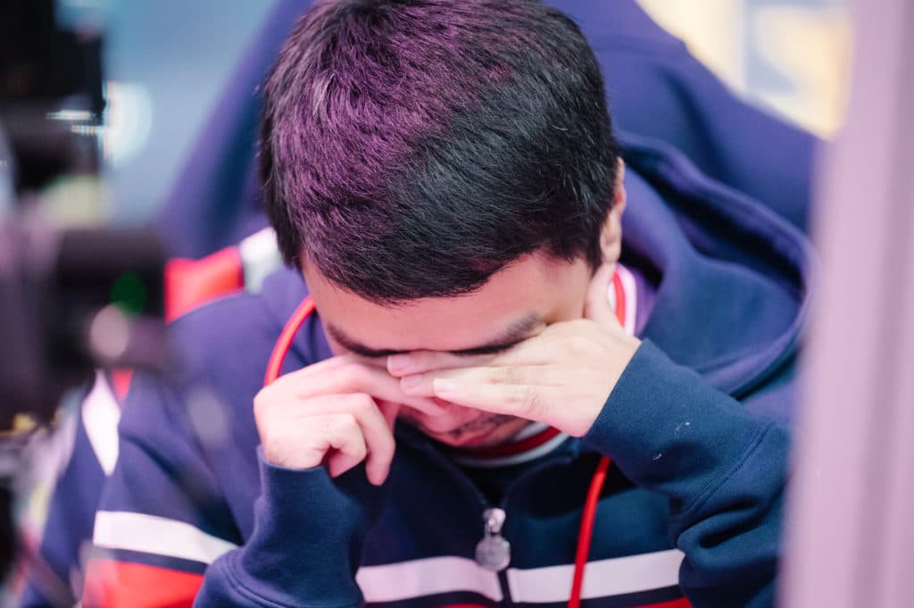 PSG.LGD's coach xiao8 (Image credit Valve)