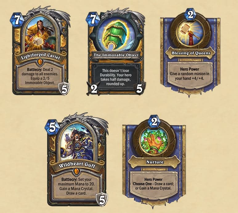 New Hero cards