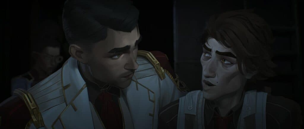 Jayce and Viktor in Arcane Season 1 (Image via Netflix)
