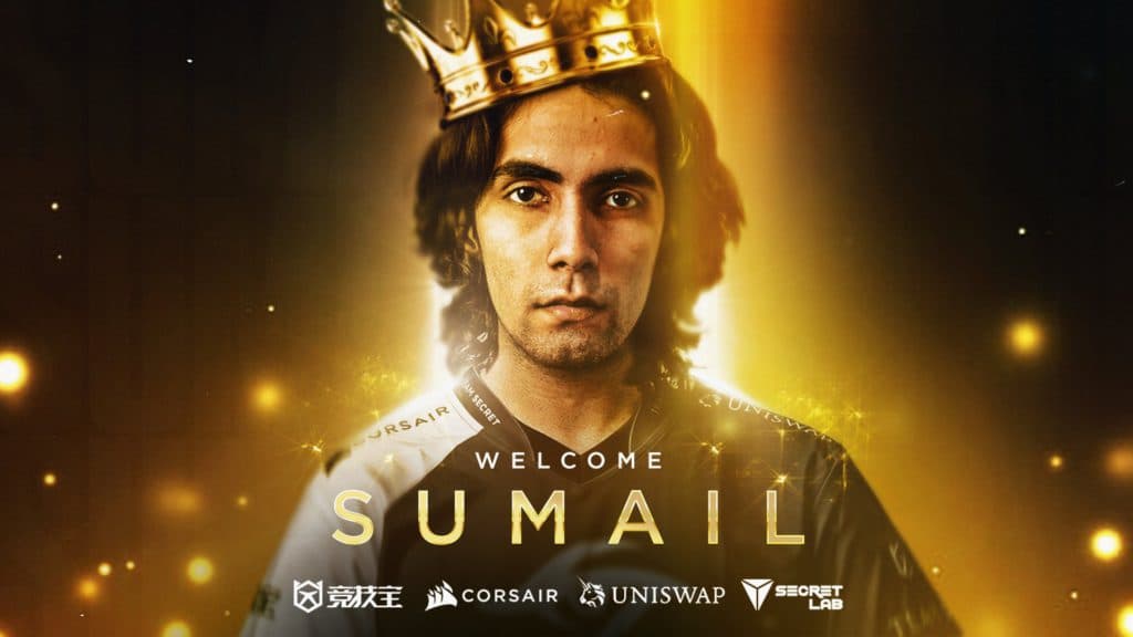 SumaiL joins Team Secret