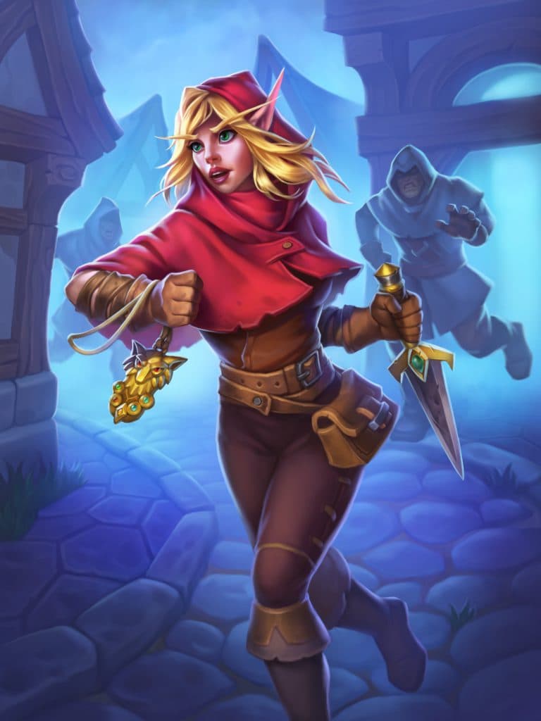 New Valeera Sanguinar Hearthstone Mercenary coming up with Patch 22.0. <a href="https://twitter.com/RarranHS/status/1465439067638837260" target="_blank" rel="noreferrer noopener nofollow">Full Art here</a>