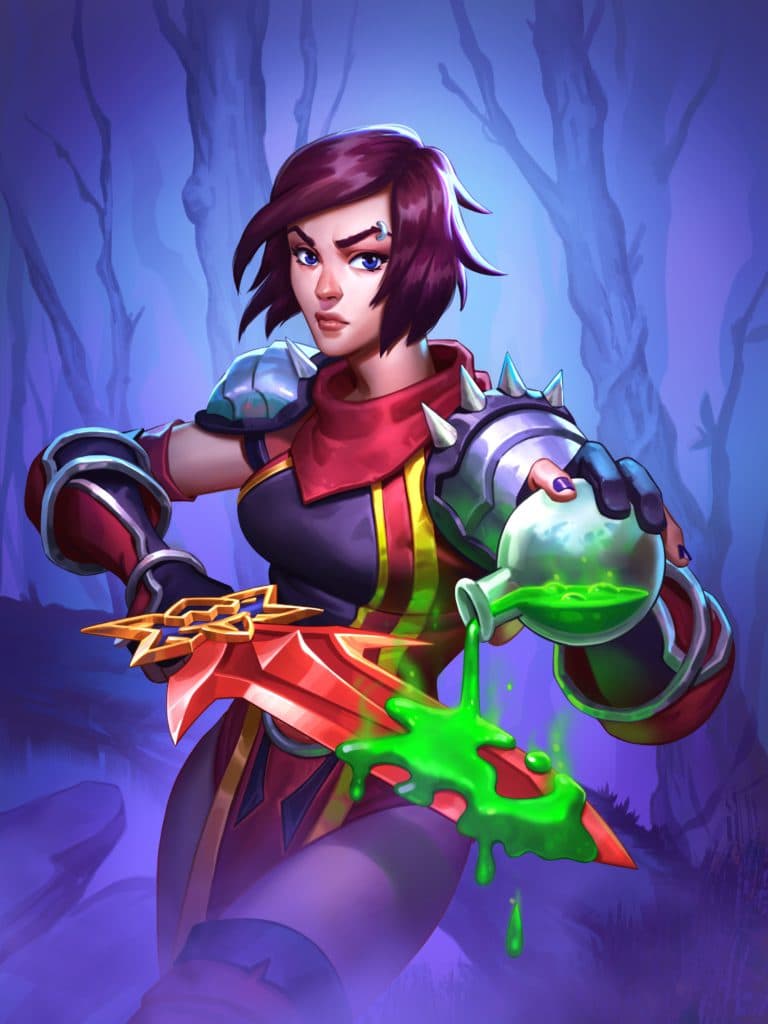 New Vanessa VanCleef Hearthstone Mercenary coming up with Patch 22.0. <a href="https://twitter.com/SpiritHealerPod/status/1465470732608016384" target="_blank" rel="noreferrer noopener nofollow">Full Art here</a>