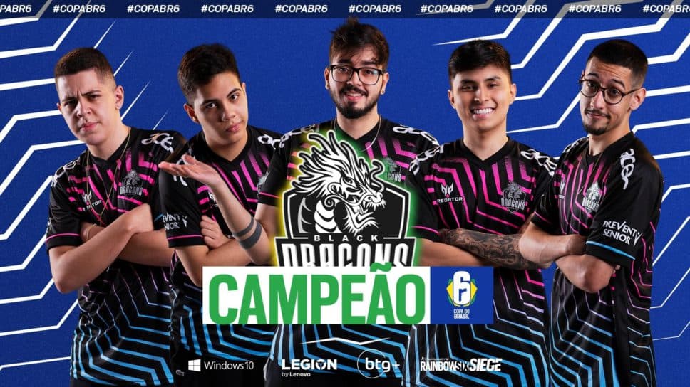 Black Dragons é campeã da Copa do Brasil de Rainbow Six cover image